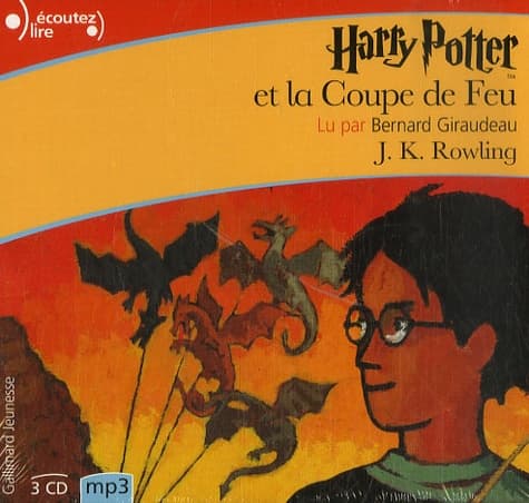Harry Potter Tome 4 : Harry Potter et la Coupe de Feu. 3 CD audio MP3 - image de couverture